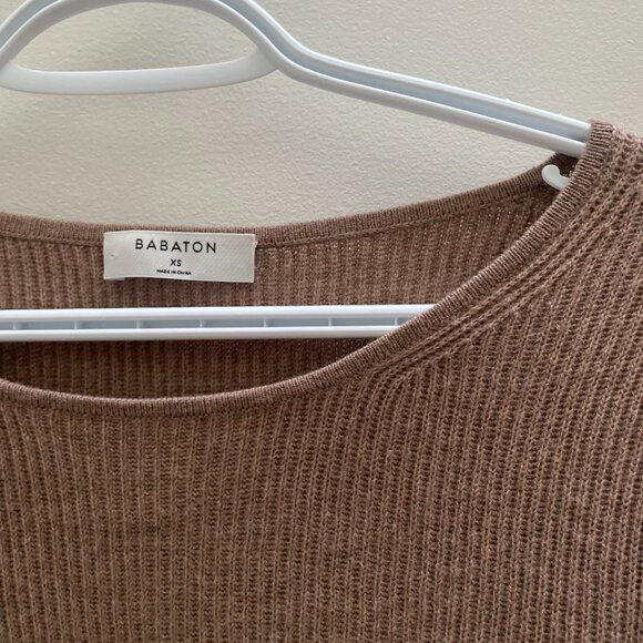 Aritzia Babaton Column Balloon Sleeve Sweater - Picture 3 of 4